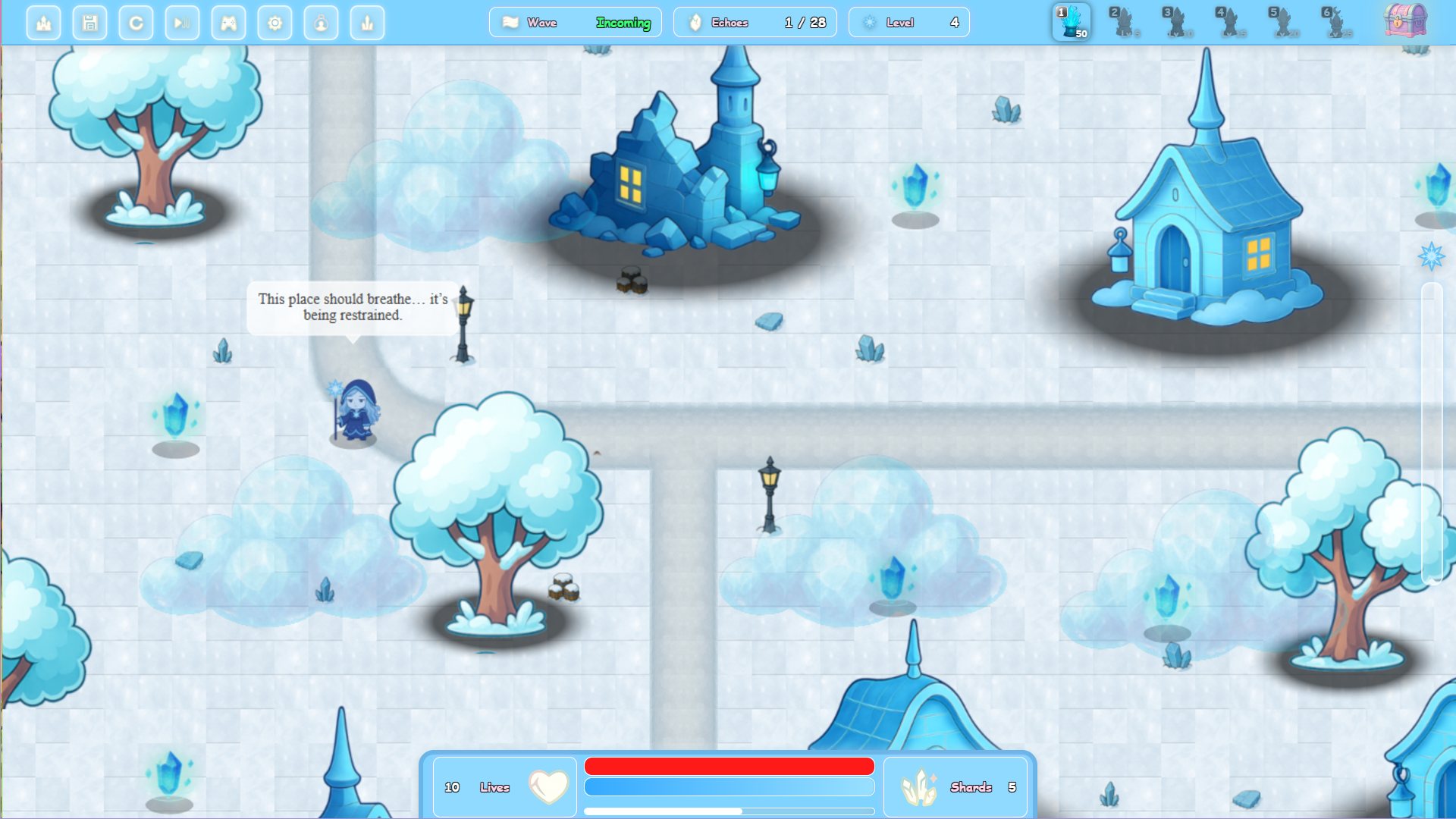 Ice Realm gameplay screenshot