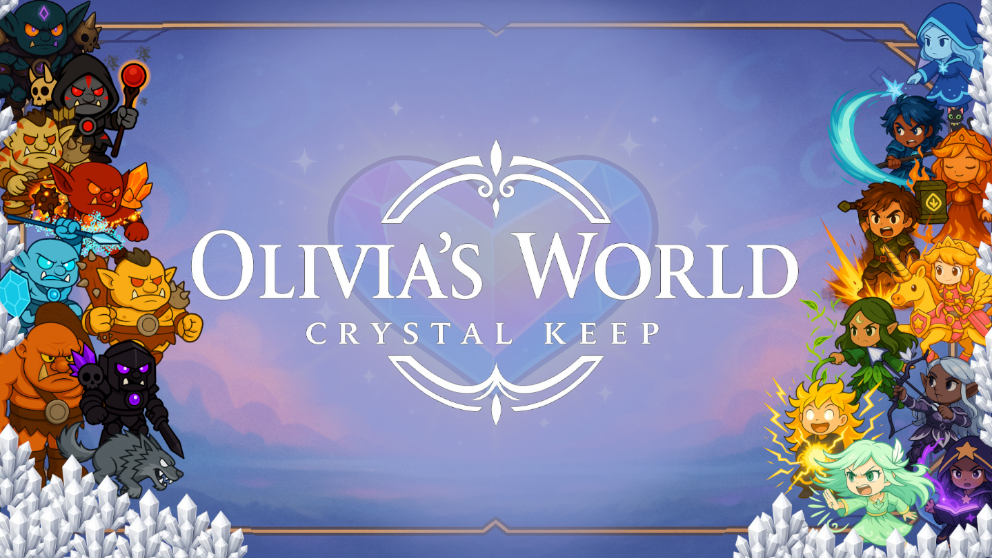 Olivia's World: Crystal Keep page background art