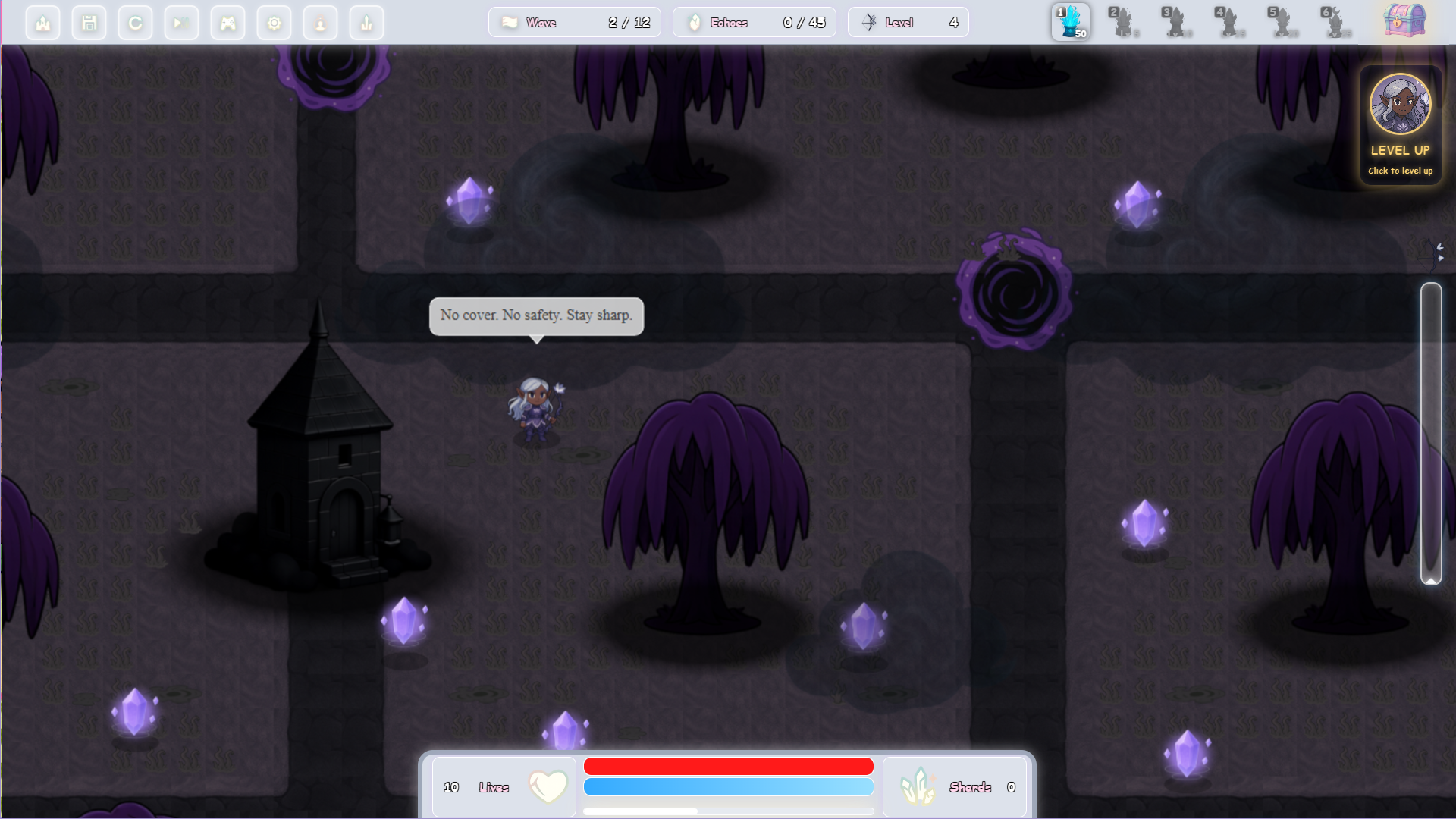 Voidlands gameplay screenshot